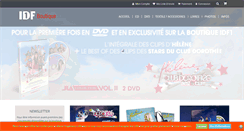 Desktop Screenshot of idf1boutique.com